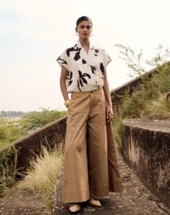 Khaki Serina Trouser