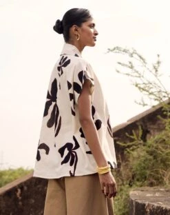 Khaki Serina Trouser -Charmers Shop kw8784