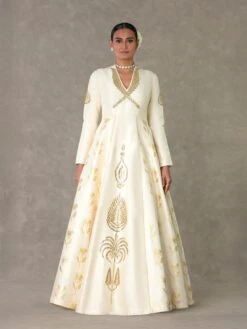 Ivory All In Bloom Gown