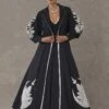 Black Chand Gown Set -Charmers Shop msb231081