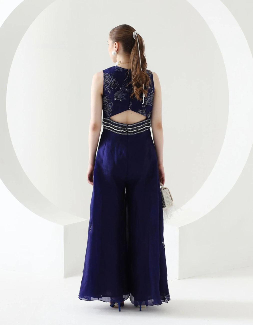 Dark Blue Sid Jumpsuit 6 Dark Blue Sid Jumpsuit - Image 4