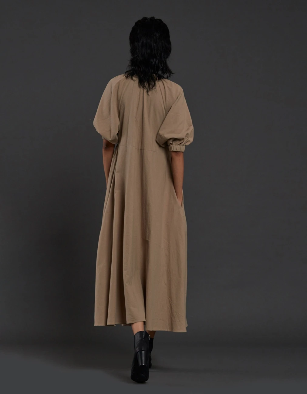 Beige Raglan Dress 4 Beige Raglan Dress - Image 2