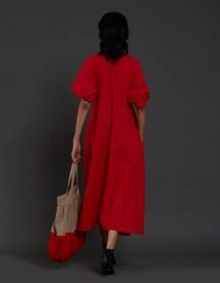 Red Raglan Dress -Charmers Shop mtregdressawredb