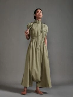 Green Safari Sphara Jumpsuit