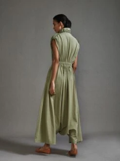 Green Safari Sphara Jumpsuit -Charmers Shop mtsfsharajsffgreenb 1