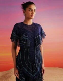 Navy Blue Adelina Dress