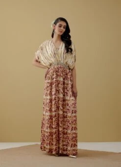 Buttercup Printed Waist Belt Dress