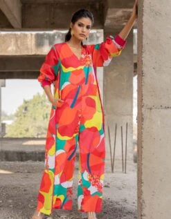 Colour Burst Jumpsuit -Charmers Shop pkart0033