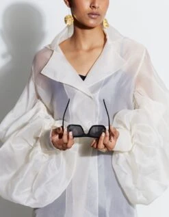 Ivory And Black Carla Shirt With Audrey Dress -Charmers Shop rkcu23024 1