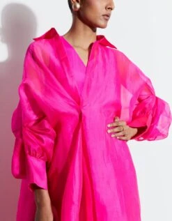Hot Pink Noir Jumpsuit With Moulin Shirt -Charmers Shop rkcu23104