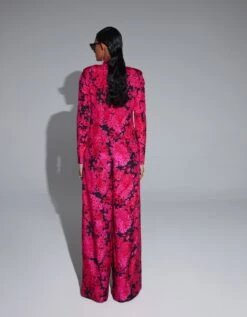 J103 Pink And Black 'Noir' 2.0 Jumpsuit -Charmers Shop rkcu2339b