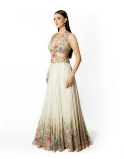 Ivory Adha Gown -Charmers Shop rr200172