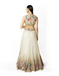 Ivory Adha Gown -Charmers Shop rr20017b