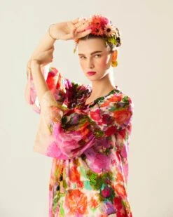 Coral Eden Pankti Top -Charmers Shop rr236964