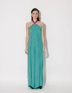 Teal Green Julia Jumpsuit
