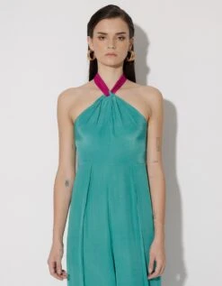 Teal Green Julia Jumpsuit -Charmers Shop rst374