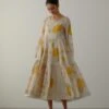 Yellow Spring Bloom Dress -Charmers Shop saivr001sumhlyl1