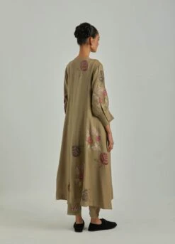 Beige Welington Wool Dress -Charmers Shop saivr007ahwoolplb