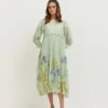 Aqua Karla Iris Garden Dress