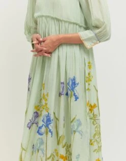 Aqua Karla Iris Garden Dress 10 Aqua Karla Iris Garden Dress -Charmers Shop saivr009bloomaq4