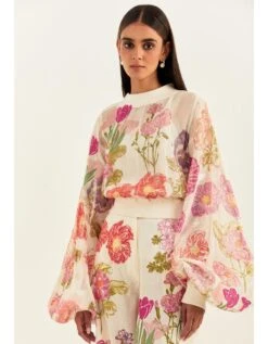 Marguerite Garden Top -Charmers Shop saivr026luxgdnow3