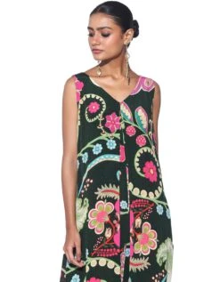 Emerald Royal Paisely Jupmsuit -Charmers Shop sbdf0483