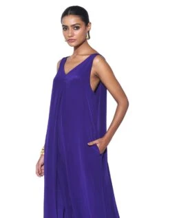 Aurora Purple Jumpsuit -Charmers Shop sbdf0533