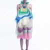Multicolor Layered Short Dress -Charmers Shop sbsh0011