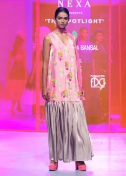 Embellished Flounce Dress With Tier -Charmers Shop sbsh009b