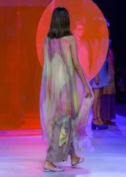 Symmetric Long Tunic Dress And Pants -Charmers Shop sbsh018b