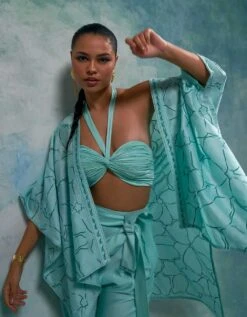 Aqua Ice Bustier -Charmers Shop sk557aquab 1