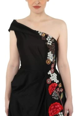 One Shoulder Gown -Charmers Shop sn303 6