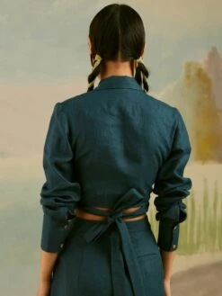 Blue New Yorker Top -Charmers Shop ss22nytblueb