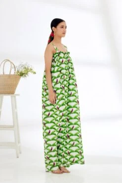 Off-White Parakeet Print Jumpsuit -Charmers Shop ss23nk823