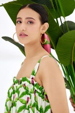 Off-White Parakeet Print Jumpsuit -Charmers Shop ss23nk825