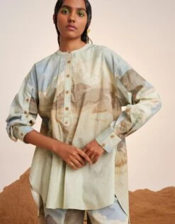 Alpine Top Stitched Tunic -Charmers Shop ss23tstalp5