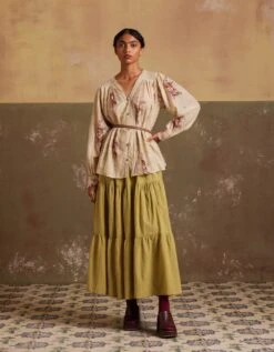 Peony Print Sally Top -Charmers Shop ss24saltpny5