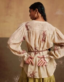 Peony Print Sally Top -Charmers Shop ss24saltpny6