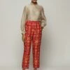 Symbol Print And Sequins Trouser -Charmers Shop tr1110951
