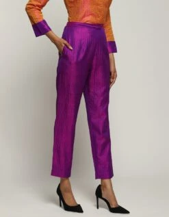 Shot Silk Trouser -Charmers Shop tr1111033