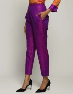 Shot Silk Trouser -Charmers Shop tr1111034