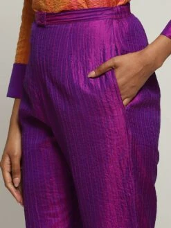 Shot Silk Trouser -Charmers Shop tr1111035