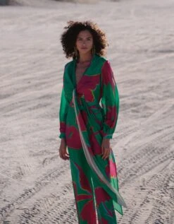 Green Fuschia Eden Jumpsuit