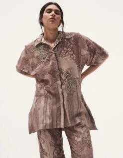 Botanical Block Detailed Top 8 Botanical Block Detailed Top -Charmers Shop vqtpp173