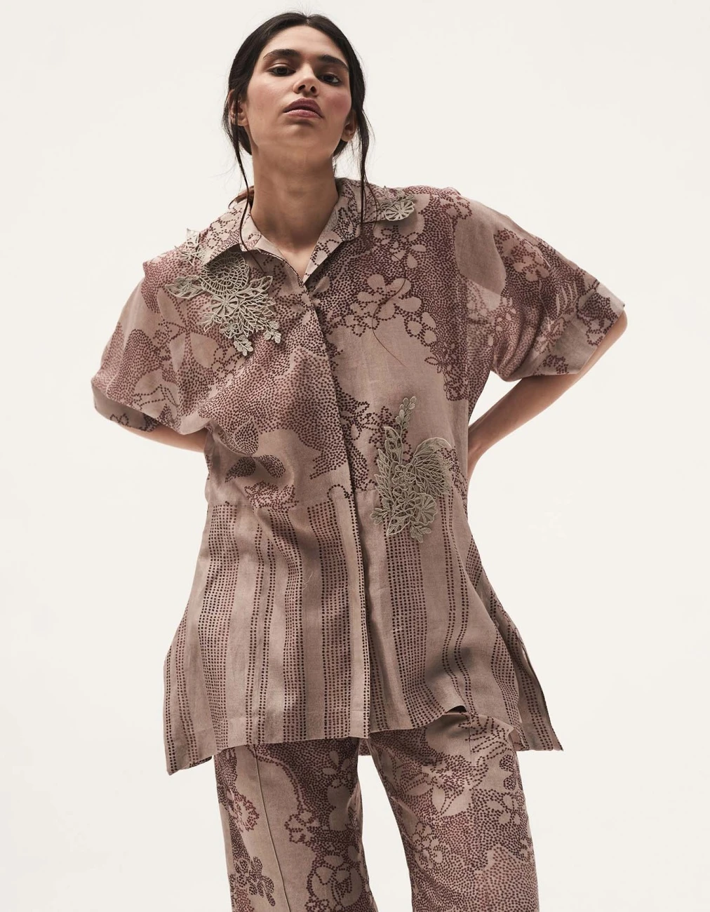 Botanical Block Detailed Top 5 Botanical Block Detailed Top - Image 3