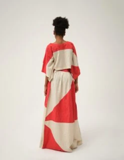 Red Simpson Top -Charmers Shop wc48b