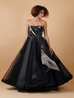 Black Princess Gown