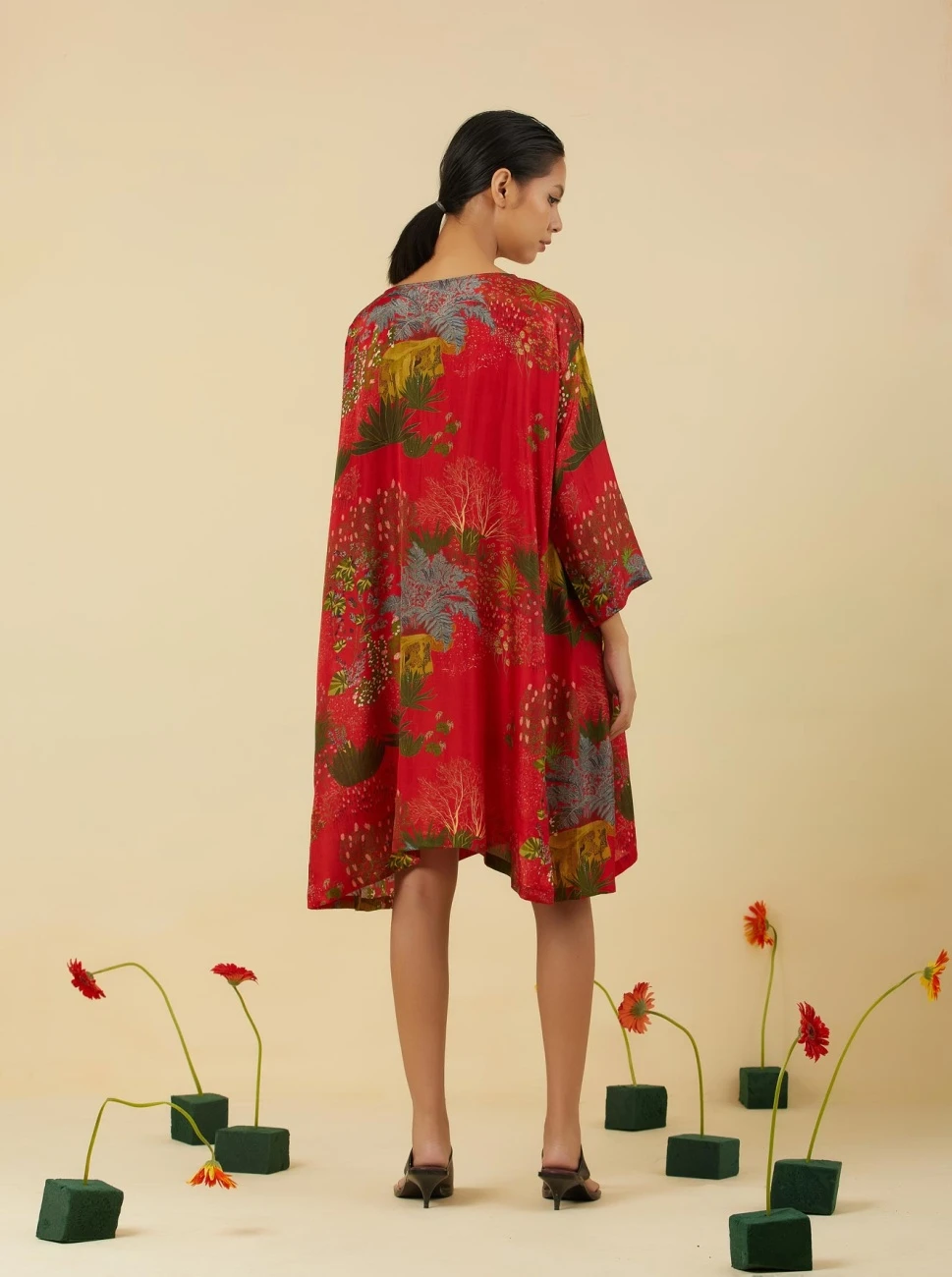 Red Laura Dress 7 Red Laura Dress - Image 5