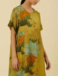 Olive Jean Dress -Charmers Shop yc13d79olive4