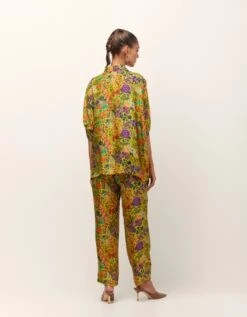 Cindia Top In 100% Silk -Charmers Shop yc14t116cindiatopb